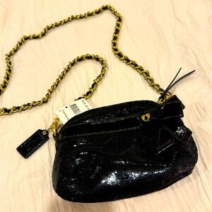 NWT COACH VINTAGE SEQUIN MINI GEM